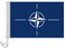 Everflag Auto-Fahne: NATO - Premiumqualität