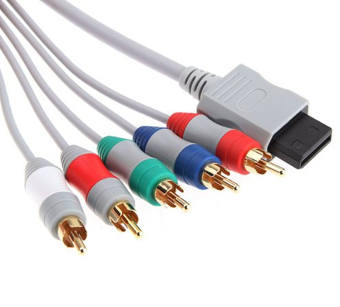 OR HD HDTV AV AUDIO VIDEO Cable Component YUV Pour Nintendo Wii Accessoire
