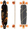 Osprey Erwachsene Longboard Nexus, Black/Orange, 99 x 23 cm