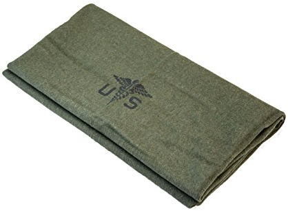 MOUNTAINHILL Wolldecke US Medical Coprs 150 x 228 cm
