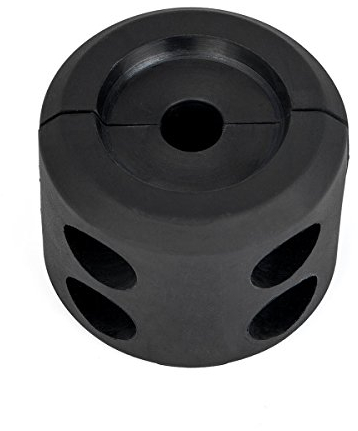 WINOMO Winde Kabel Haken Stopper Gummi Winde Line Saver für ATV UTV Winden (Schwarz)