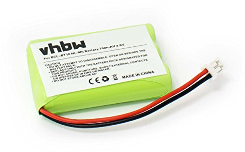 vhbw 1x Akku kompatibel mit Brother MFC-845CW, MFC-885CW Drucker Kopierer Scanner Etiketten-Drucker (700 mAh, 3,6 V, NiMH)