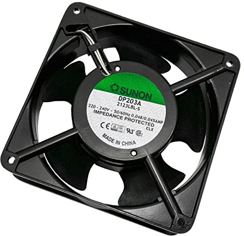 Fan 230V AC 10,9W 120x120x38mm 132,5m³/h 2300U/Min 132,5m³/h Sunon DP203A2123LBL-S