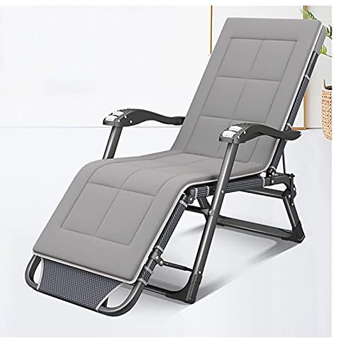 MESURE Inclinable inclinable zéro-gravité, chaises Longues Extra-Larges, Chaise Longue Inclinaison à gravité zéro, inclinable en Fauteuil inclinable en Plein air pour Jardin et Camping extérieur