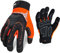 Vgo... Guante de Trabajo Resistentes Touchscreen Guantes Protección Antivibración para Obra Portero Montaje Mecánicos, 1 par