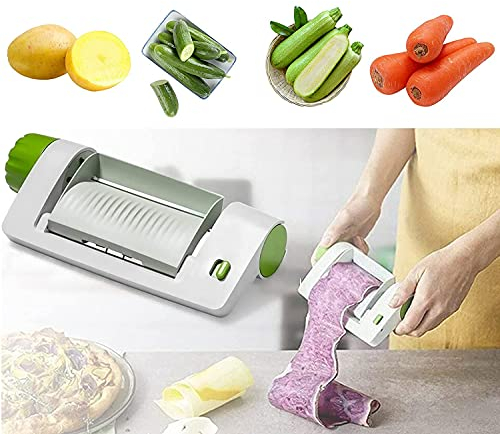 Benfa Trancheuse de légumes et de fruits, multifonction pour légumes et fruits, outil de cuisine en spirale