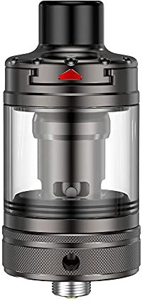 Aspire Nautilus 3 Tank, Ricarica Superiore Pratica, 7 Fori per Aria di Diverse Dimensioni, Capacità da 4mL, Diametro 24mm, Senza Nicotina (Grigio Metallizzato)