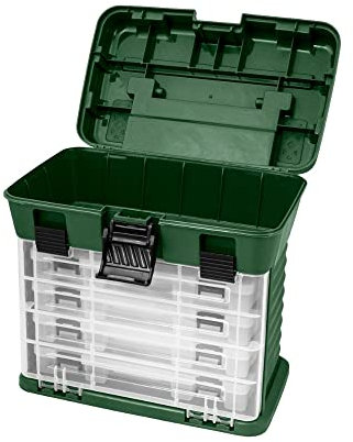 Angelkasten mit Tackleboxen Mega Case