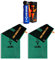 skilly Fitness Set I 2x Fitness Handtuch und 1x Trinkflasche I Funktionshandtuch für Fitnessstudio I Sportflasche mit Klick Verschluss | Flasche BPA frei