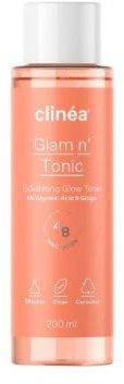 Clinéa Glam n' Tonic Exfoliating Glow Toner 200 ml
