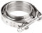 DOCAS 3.0 pulgadas 76.2mm Abrazadera de escape V-band universal de inoxidable con Juego de Brida,Abrazadera en V de acero inoxidable para Turbos, Escape, Válvulas de Descarga, Válvulas de Escape