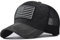 Fituenly Mesh Baseball Cap with Usa Flag Breathable Snapback Hats Outdoor Sport Caps Unisex Adjustable Trucker Hats