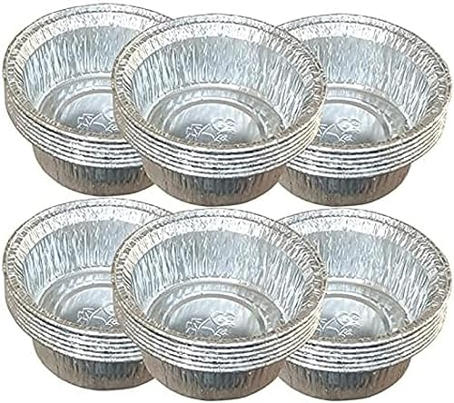 Aschenbecher Aus Aluminiumfolie, Aschenbecher Aus Alufolie, Einweg-Aschenbecher Aus Metall, 100 Stück, Klein,L,Freedom76