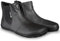 Magical Shoes Barfußstiefel für Damen, Barfußschuhe gefüttert, Chelsea Boots, Vegane Schuhe, Stiefel, minimalistische Halbstiefe, Stiefeletten, Gr. 37, Schwarz Vegan, Lupino