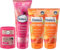 Balea 4er-Set Haarpflege: WAX STYLING STICK für glatt glänzendes Finish Sleek Look (25 g) + Shampoo BLOSSOM DREAM mit Seidenprotein (250 ml) + Spülung FIZZY FRUITS Aprikosenkernöl (2 x 200 ml), 650 ml