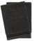 Hammetex 2er Set Waschhandschuh 15x22 cm, 100% Baumwolle mit Waschlappen Waschen Frottier, Superwuschel Weiche Qualität Strapazierfähig, Anthrazit