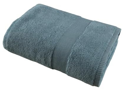 Maisonette Pure 100% Baumwolle Waschlappen (30 x50cm, 6er-Pack) - Gesicht, Hand Blau Handtücher für Badezimmer & Kleine Gästehandtücher