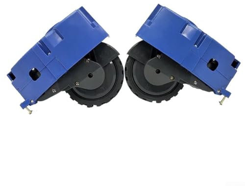 Kit de ruedas de repuesto para Roomba Serie 5/6/7/8/9 Robot Aspirador Accesorios Izquierda y Derecha Ruedas Material ABS Fácil de Instalar Aspiradora