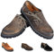 German Wear Haferlschuhe Trachtenschuhe Original Handmachart Trachten Lederschuhe aus Wildleder Echtleder Schuhe (Antikbraun, EU Schuhgrößensystem, Erwachsene, Numerisch, M, 42)