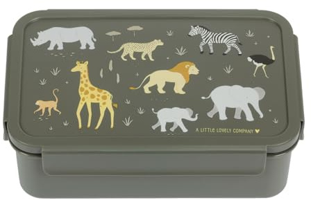A Little Lovely Company Bento Lunchbox Savanne
