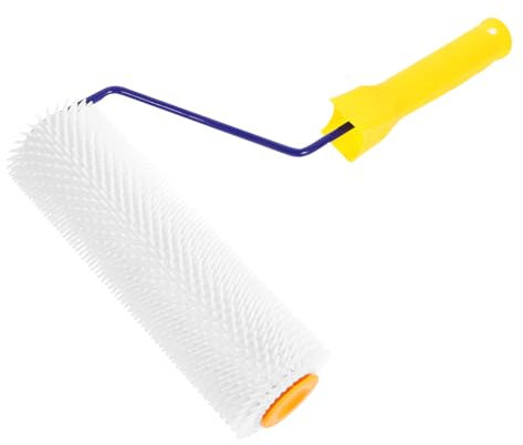 OSALADI Estrich Stachelwalze Selbstnivellierende Bodenwalze Mit Belüftung Für Estrichverlegung Stachelwalze Für Selbstnivellierung Estrich Pinselwalze Für Diverse Oberflächen