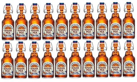 20 Flaschen Flensburger Küsten Mix Cola Orange a 0,33L inc. MEHRWEG Pfand + Space Keks gratis a 45 g von Onlienshop Bormann