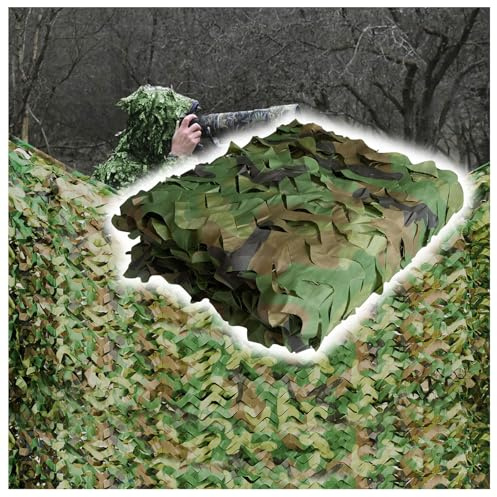 DDNKMDM Filet de Camouflage pour la Chasse 2X3.5m Filet de Protection Solaire Toile Ombrage Exterieur pour Pergola Terrasse Cacher Couverture