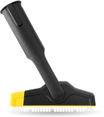 Brosse XXL pour Kärcher pour Joints, Accessoire Vapeur, Idéal pour Le Nettoyage Joints de Salle de Bain et Cuisine, Brosse Grand Format pour Joints, pour Nettoyage des Joints de Carrelage en Ciment