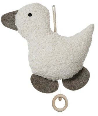 Efie Spieluhr Ente, Material aus kontrolliert biologischem Anbau, 100% Made in Germany seit über 60 Jahren