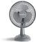 Schallen 6 Small Electric Modern Portable Air Cooling Fan with Tilt Feature for PC, Worktop, Desk, Office, Home & Travel Use (Grey)