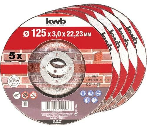 kwb Kraftixx Trennscheibe Stein Durchmesser 125 mm 792295