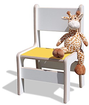 Die Schreiner - Christoph Siegel Eli-Kids Kinderstuhl mit gelber Sitzfläche