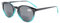 Eyekepper Schluesselloch Stil Federschanier Runde Bifocal Sonnenbrille Sonne Leser Schwarz-Gruen+2.5