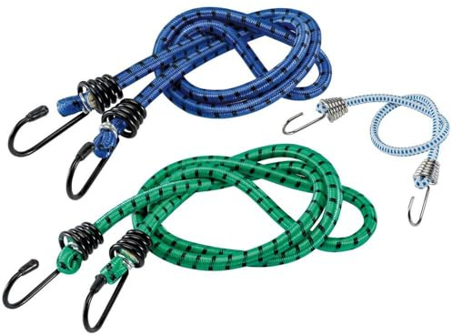 Draper 82768 8 Pieces Assorted Elastic Straps (Bungees)