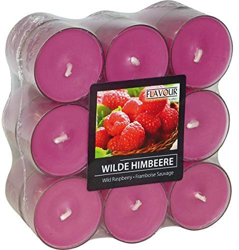 Gala Duftteelichter Teelichter Duftkerze 18 Stück wilde Himbeere