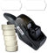 Preisauszeichner Set Uno C8 inkl. 5 Rollen 26x12 Preisetiketten - weiss permanent | MHD Datumsauszeichner | HUTNER