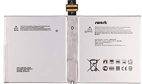 Swark Replacement DYNR01 Akku Kompatibel mit Microsoft Surface Pro 4 Pro 4 1724 Series Tablet G3HTA027H