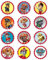 Torten Deko Shop Paw Patrol Cupcake, Muffinaufleger - Kuchen aufleger Cup Cake Zuckerbild Kuchenplatte Oblate