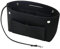 Soyizom Filz Handtasche Organizer Bag in Bag,Innentaschen für Handtaschen Organizer mit Schlüsselkette für Speedy Neverfull,8 Farben(Schwarz,Groß)