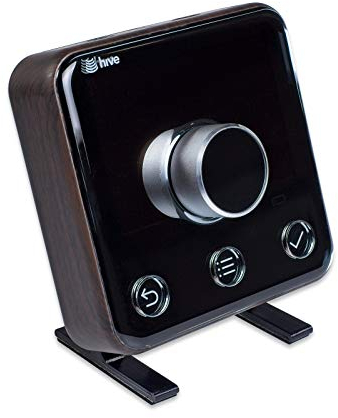 P3D-Lab Anti-Slip Stand for Hive Thermostat v2 with Mounting Screws, Tiny Black - 3 Years Warranty - Made in UK
