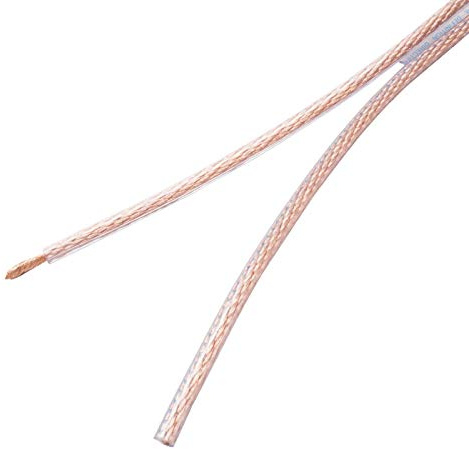 Van Damme High Definition HiFi Speaker Cable. Shotgun FLAT 2x6mm. 3m