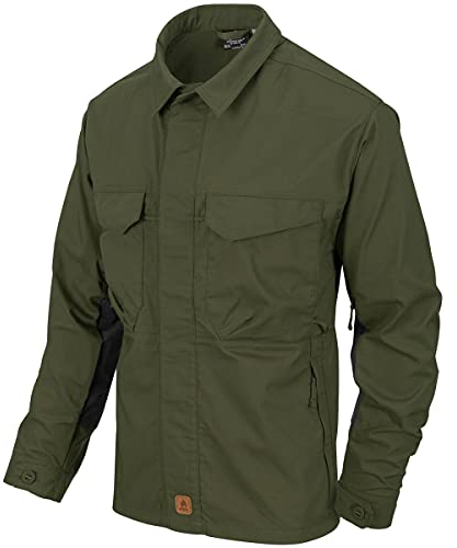 Helikon-Tex Woodsman Shirt - Taiga Green/Black