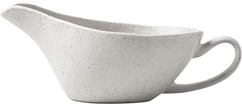 XXXXW Cruche à Lait Sauce Bateau avec fuselé Spout Porcelaine Saucière Vaisselle en Porcelaine Facile Verser la Sauce Saucière Saucière Saucière Pot à Lait Saucière