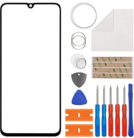 Duotipa Frontglas Display Glas Reparatur Kompatibel mit Samsung Galaxy A70 SM-A705FN/DS 6.7 zoll + Werkzeugen(Kein Display und Touch Digitizer)
