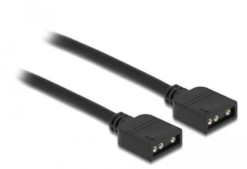 Delock RGB Anschlusskabel 3 Pin für 5 V RGB/ARGB LED Beleuchtung 30 cm