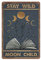 DAIERCY Love Book – Stay Wild Moon Kind Blechschilder Lustiges Vintage Metallschild Plaqu Poster Wandkunst Pub Bar Küche Garten Badezimmer Wohnkultur 140 x 200 mm