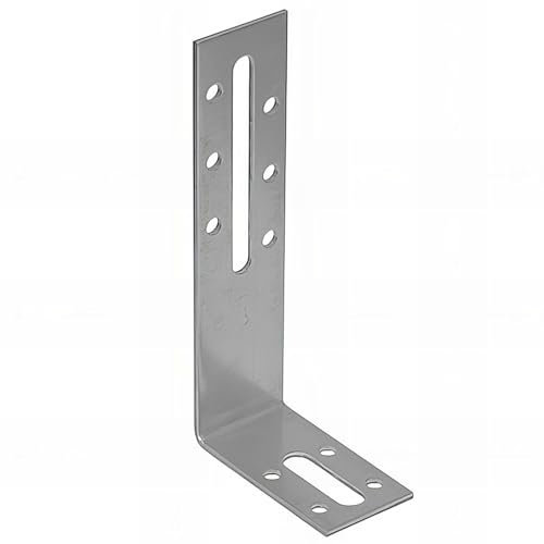 Équerre ajustable galvanisée - 120 x 55 x 30 x 2,0 mm