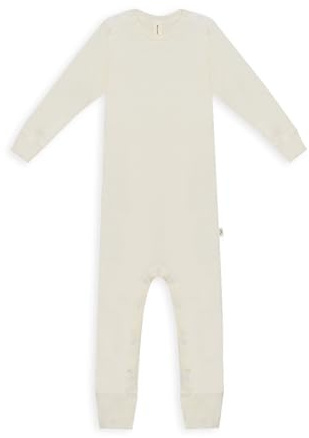 Dilling Overall aus Merinowolle/Seide für Babys Natur