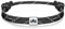 J.Endéar Nautical Paracord Armband mit Lotusblüte für Damen Herren | Silber 925 Lotus Armband Yoga Schmuck | Männer Jungen Surfer Segeltau Freunde Paar Armband Meer Geschenk, Schwarz