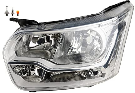 Johns, Scheinwerfer passend für Ford Transit 13 08/13- links + Leuchtmittel